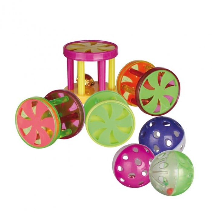 Trixie іграшка для котів "Кулька/Валик" 4,5 см