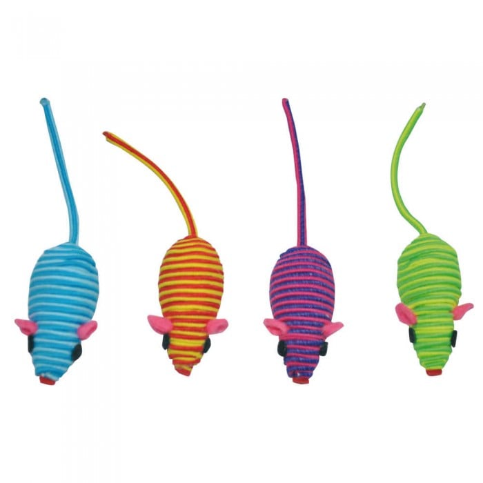 Croci нейлоновая игрушка для кошек "Мышка" 5 см