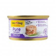 GimDog Little Darling Pure Delight с курицей и тунцом для собак 85g