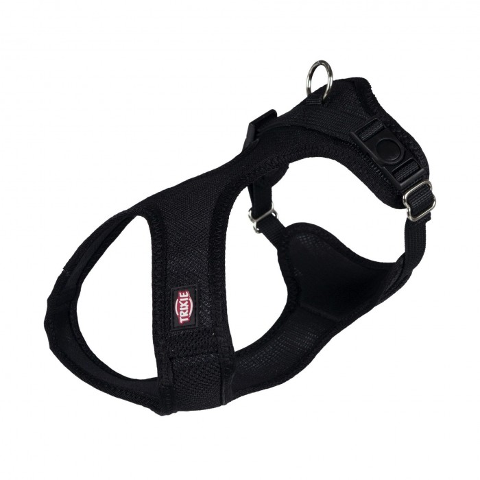 Trixie Soft м'яка шлея для собак міні та середніх порід (чорна) S-M 35-60см/20мм