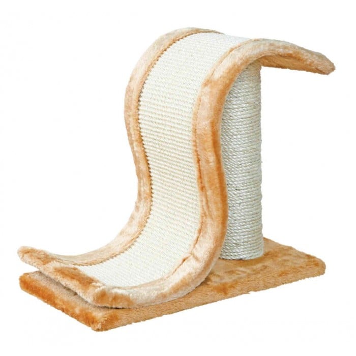 Trixie Inca кігтеточка для котів хвиля світло-коричнева 44×25×39 см