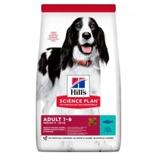 Hill’s SP Adult Medium Breed сухой корм для собак средних пород с тунцем и рисом 2,5 кг