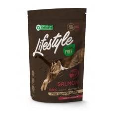 Lifestyle Grain Free Salmon Senior Cat для пожилых котов с лососем 0,4 кг