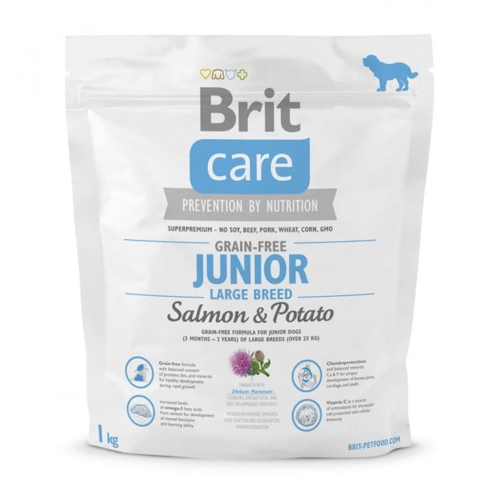 Brit Care GF Junior Large Breed Salmon and Potato (для щенков крупных пород)