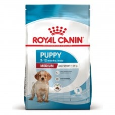 ROYAL CANIN MEDIUM PUPPY для цуценят середніх порід від 2 до 12 місяців 1кг