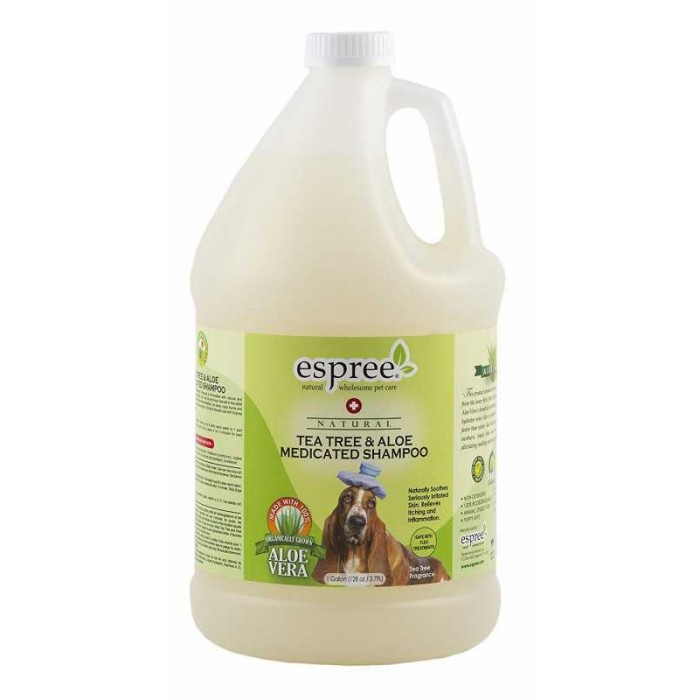 Еspree Tea Tree & Aloe кондиционер с маслом чайного дерева и алоэ вера для собак 3,79 л