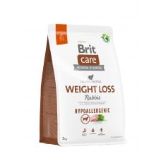 Brit Care Dog Hypoallergenic Weight Loss гипоаллергенный корм для собак с лишним весом с кроликом 3 кг