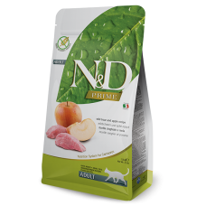 Farmina N&D беззерновий сухий корм для дорослих котів з м'ясом дикого кабана та яблуком 0,3 кг