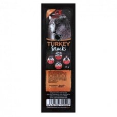 Alpha Spirit Dog Snacks Turkey полувлажные лакомства для собак из индейки 35г (кубики)