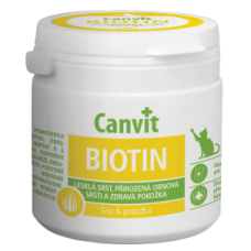 Canvit Biotin витамины для кожи и шерсти кошек 100 г х 100 табл.
