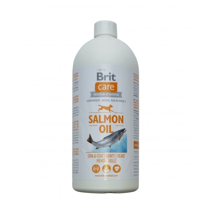 Brit Care Salmon Oil Масло лосося для собак 1L