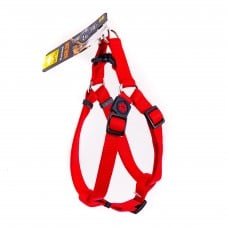 GimDog Harlem X шлея для собак середніх та великих порід (червонa) M-L