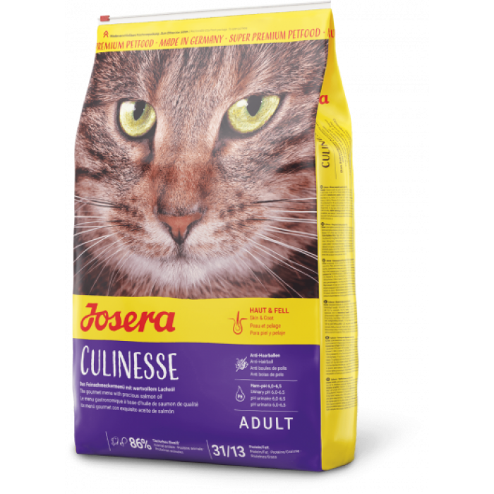 Josera Culinesse сухой корм для привередливых котов с лососем 0,4 кг