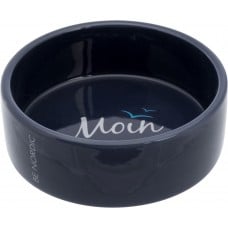 Trixie BE NORDIC керамическая миска для котов и собак темно-синяя 0,3 л/12 см