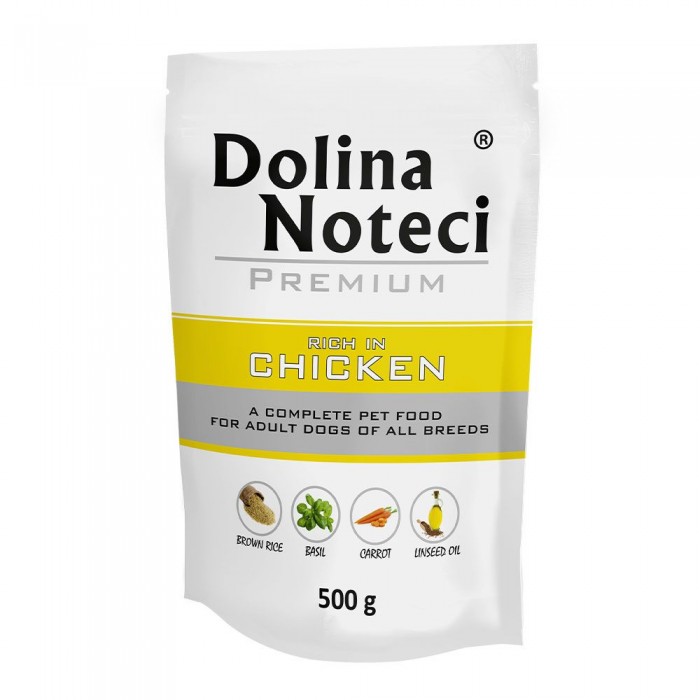 Dolina Noteci Premium влажный корм для собак с курицей 500 г