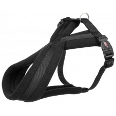Trixie Premium шлея-восьмерка для собак мини пород H-образная (чёрная) S 35-50см/20мм