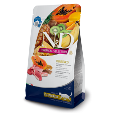 Farmina N&D Tropical Selection Cat Adult Neutered Lamb, Spelt, Oats & Fruits для стерилізованих котів з ягням, спельтою, вівсом і фруктами 0,3 кг