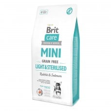 Brit Care GF Mini Light and Sterilised 7 kg (для собак малых пород)