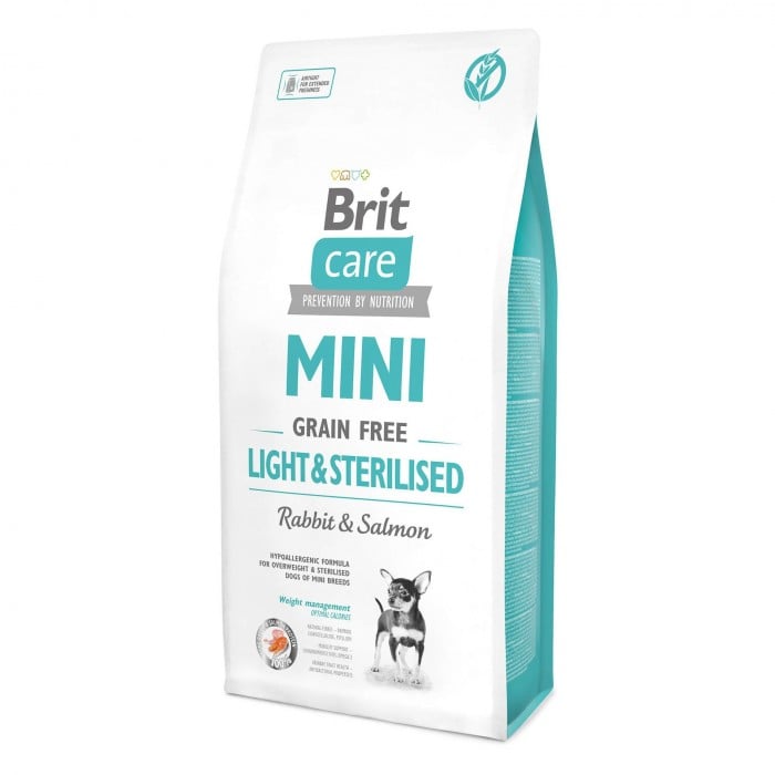 Brit Care GF Mini Light and Sterilised 7 kg (для собак малых пород)