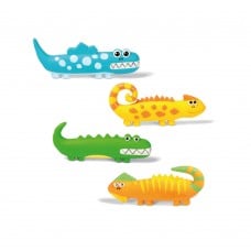 Croci Сoco игрушка для собак "Крокодил" с пищалкой 10-15 см