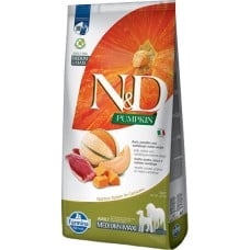 Farmina Pumpkin Duck & Cantaloupe Adult сухой беззерновой корм для собак средних и крупных пород с уткой и дыней 12 кг