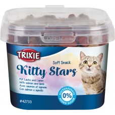 Trixie Soft Snack Kitty Stars лакомство для кошек с ягненком и лососем 140гр