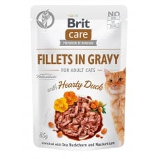 Brit Care Cat pouch филе с уткой в соусе 85g