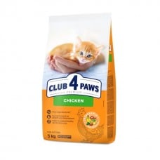 Club 4 Paws Premium Kitten Chicken сухой корм для котят с курицей 5 кг
