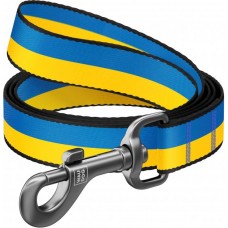 Collar WAUDOG Nylon поводок "Colors of freedom" с пластиковой фурнитурой для котов и собак XS