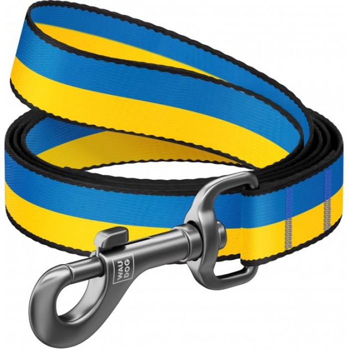 Collar WAUDOG Nylon повідець "Colors of freedom" з пластиковою фурнітурою для котів та собак XS