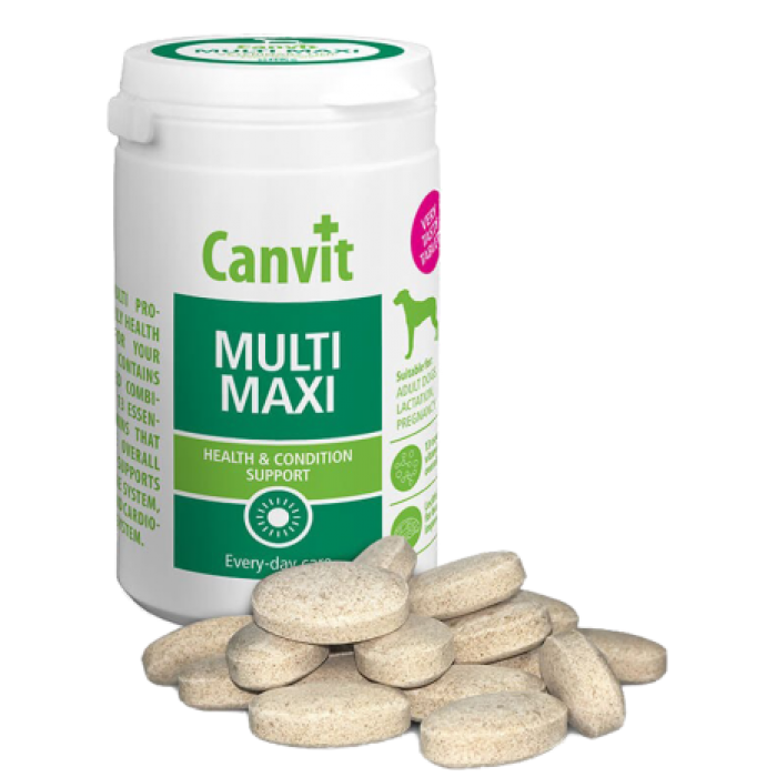 Canvit Multi Maxi комплекс витаминов для собак крупных пород 76 табл.