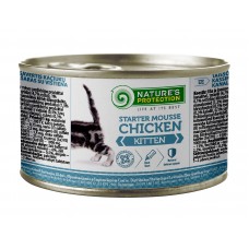 Nature's Protection Kitten Starter Mousse Chicken мусс с курицей для котят от 3 до 12 месяцев 200 г* 6шт.
