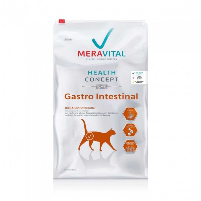 MERA MVH Gastro Intestinal сухой корм для кошек при расстройствах пищеварения 0,4кг