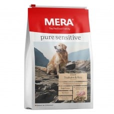 MERA Pure Sensitive Senior Turkey & Rice сухой корм для пожилых собак с индейкой и рисом 1 кг