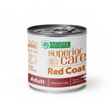 Nature's Protection Superior Care Red Coat All Breeds Adult Salmon and Tuna с рыжей шерстю 140 мл*6шт.