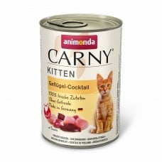 Animonda Carny Kitten Poultry Cocktail влажный корм с птицей для котят 400 г