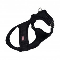 Trixie Soft мягкая шлея для собак миниатюрных и мини пород (чёрная) XS-S 30-45см/15мм