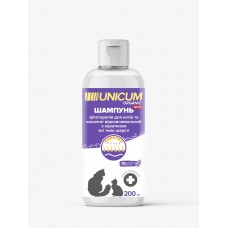 Unicum ORGANIC шампунь для кошек с кератином 200 мл.