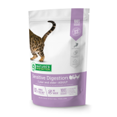 Nature's Protection Sensitive Digestion сухий корм для дорослих котів з чутливим травленням 0,4кг