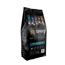 Savory Junior Large rich in Fresh Turkey and Chicken для щенков крупных пород 12 kg
