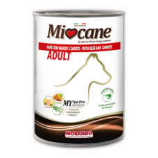 Morando Miocane влажный корм для собак с говядиной и морковью 400 г