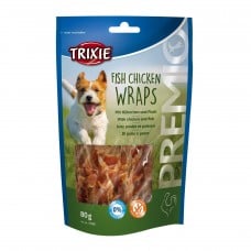 Trixie PREMIO Fish Chicken Wraps лакомство для собак рыба и курица 80гр