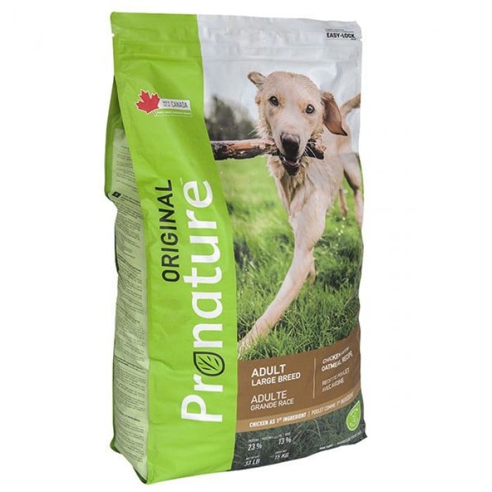 Pronature Original Dog Adult Large Breeds Chicken with Oatmeal сухой корм для крупных собак с курицей 15 кг