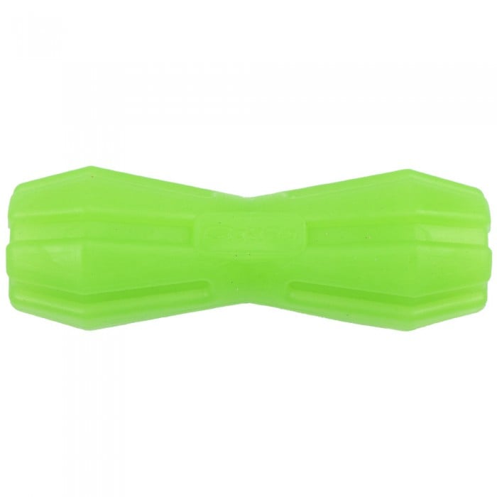AGILITY игрушка для собак гантель с отверстием (зеленая) 15 см