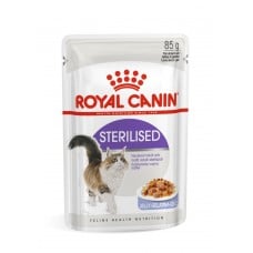 ROYAL CANIN STERILISED влажный корм для взрослых кошек в желе 85г*12шт