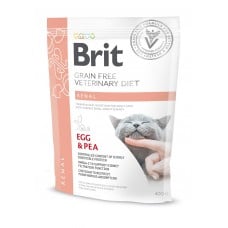 Brit GF Veterinary Diets Cat Renal з яйцeм&nbsp;та горохом&nbsp;для котів 400 g