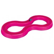 Trixie Ball Race игрушка для кошек Змейка-восьмерка со светящимся мячиком розовая 65×31 см