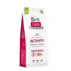 Brit Care Dog Sustainable Activity корм для собак с повышенной активностью с курицей и насекомыми 12 кг