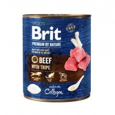 Brit Premium by Nature с говядиной и рубцом для собак 800 г