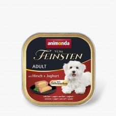Animonda Vom Feinsten Adult with Deer + yogurt вологий корм з олениною та йогуртом для собак 150 г